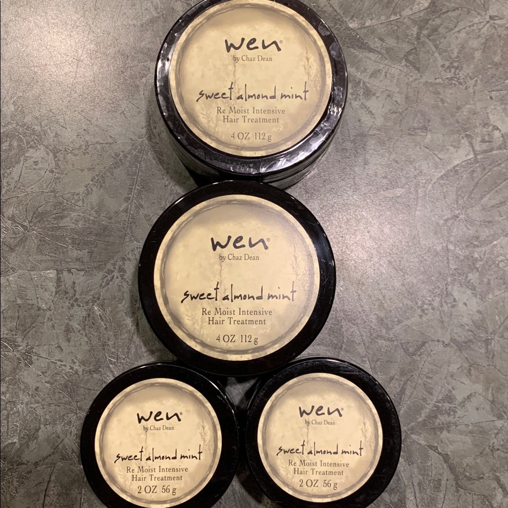 WEN Sweet Almond Mint Hair Treatment Set